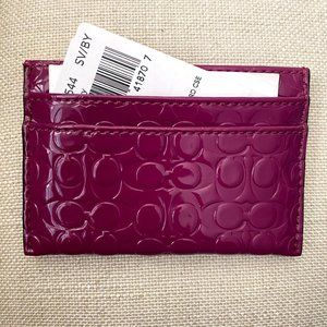 Coach Card Case Mini Wallet